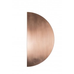Antimicrobial copper push plate